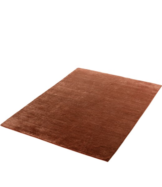 Design-Teppich Mohair Rust