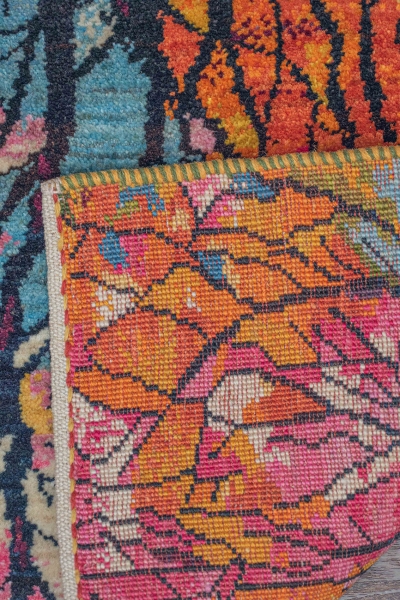 Iran Gabbeh Teppich-Unikat Farbenspiel