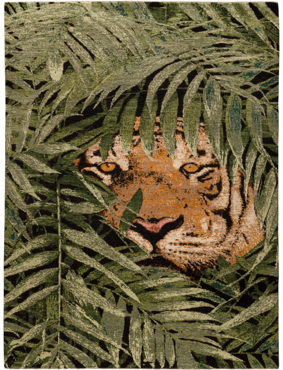 Iran Gabbeh Teppich-Unikat Persischer Tiger