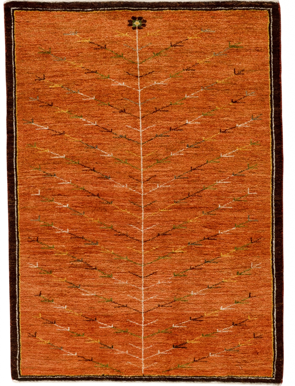Iran Gabbeh Teppich-Unikat Seidenbäumchen