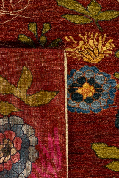Iran Gabbeh Teppich-Unikat Rote Wiese