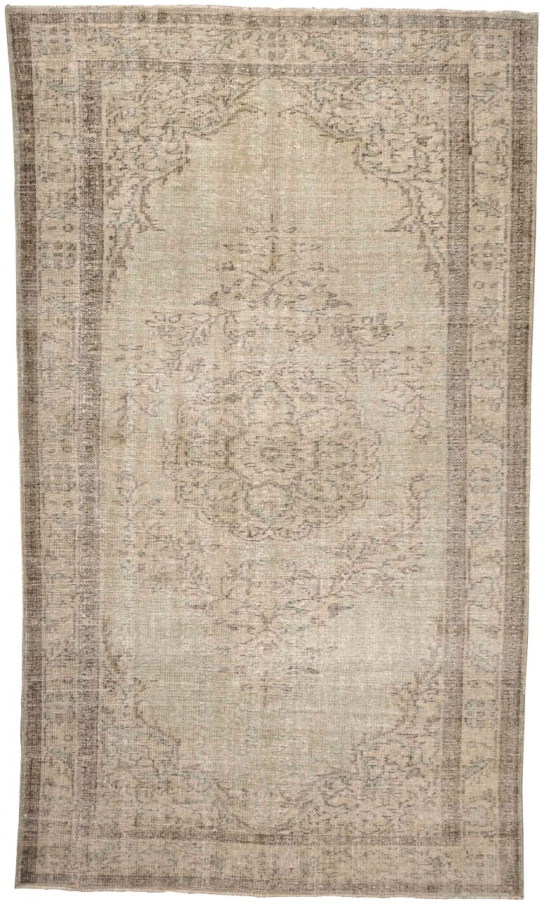 Vintage-Teppich Medaillon