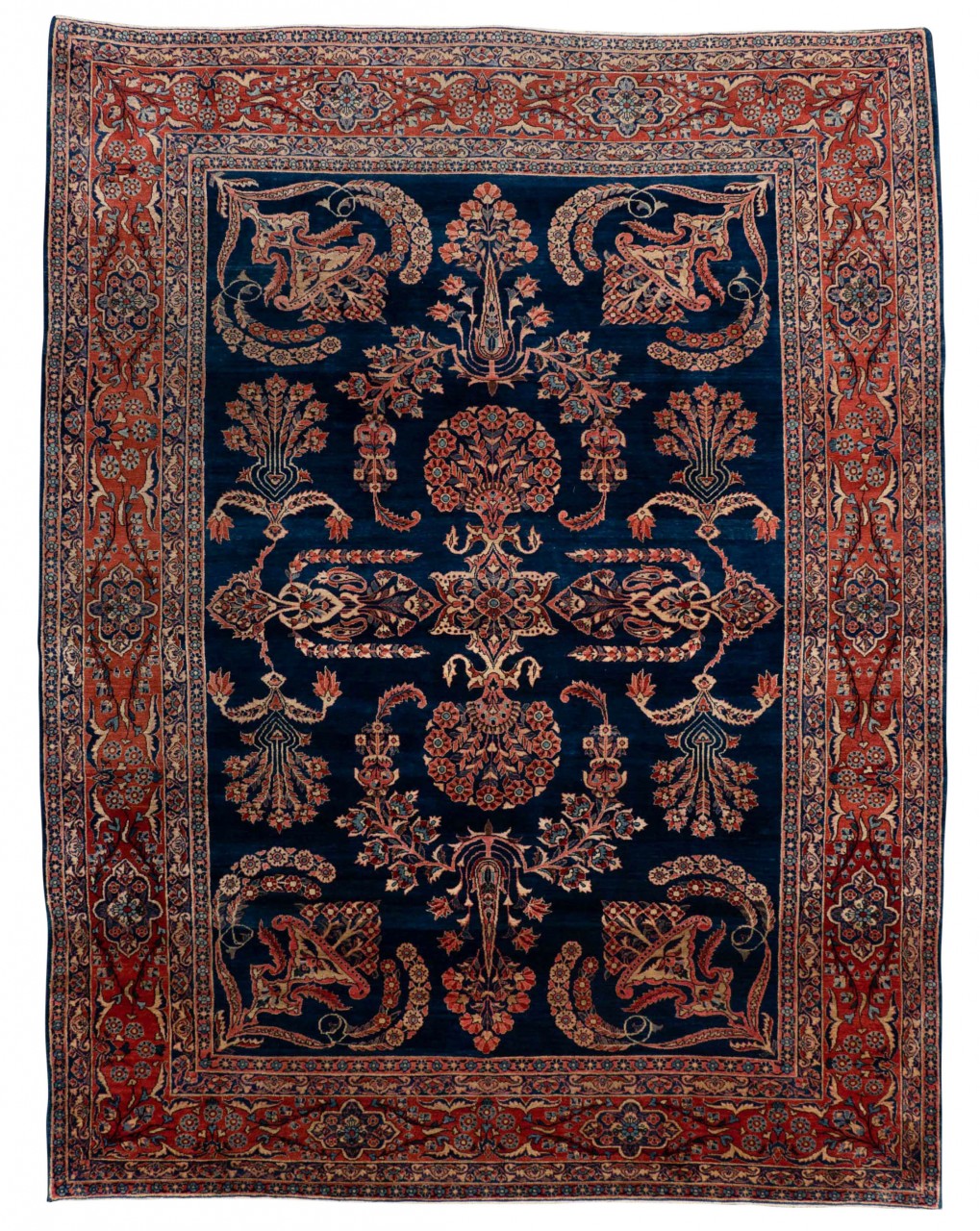 Oriental Rug Mohadjaran Antik