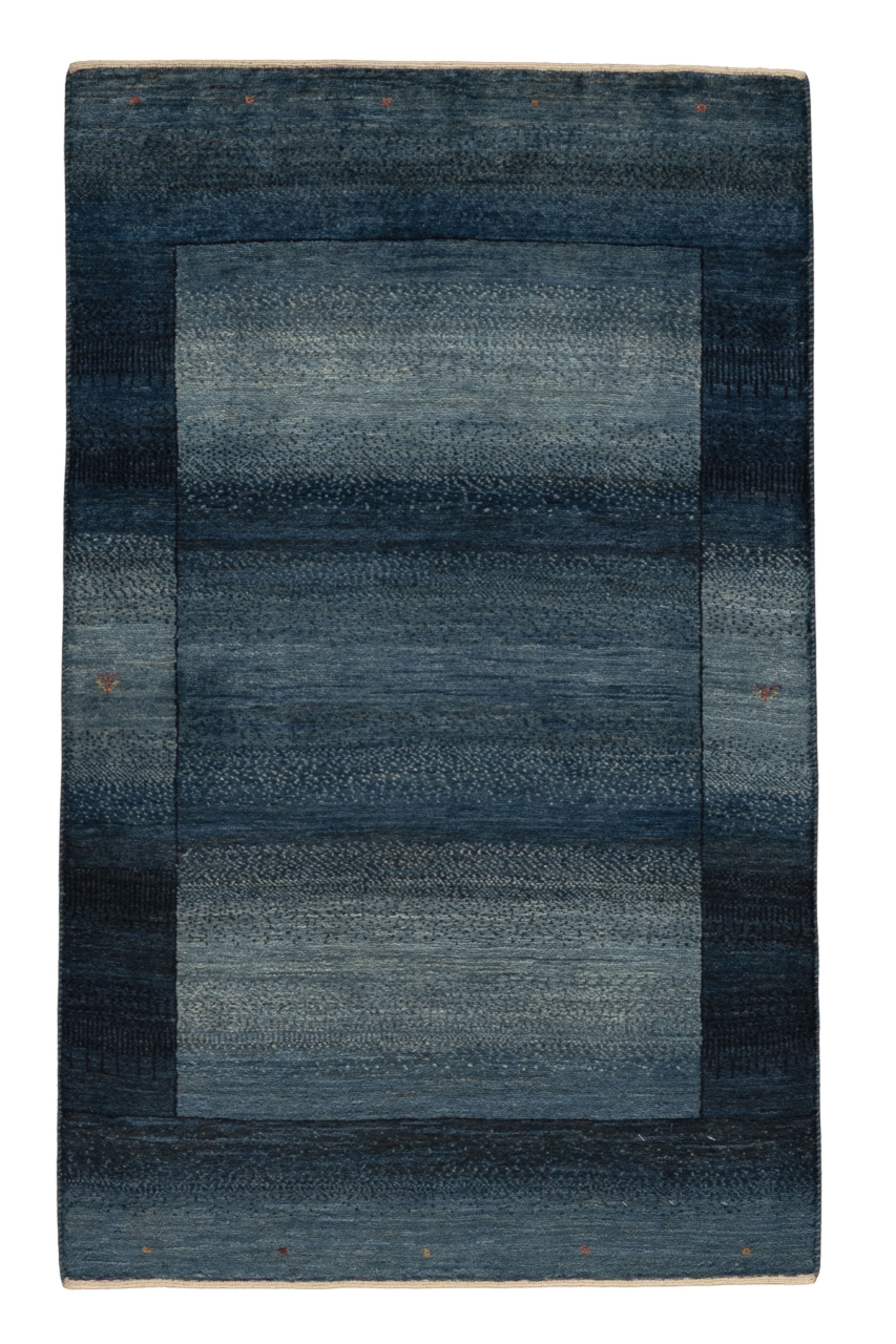 Iran Gabbeh Rug Unique Yellow Willow