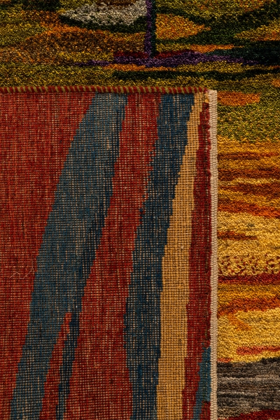 Iran Gabbeh Rug Unique Garden of Eden