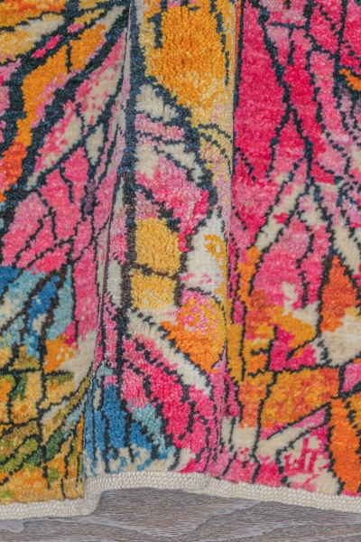 Iran Gabbeh Teppich-Unikat Farbenspiel