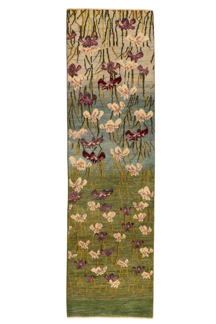 Iran Gabbeh Rug Unique Yellow Willow