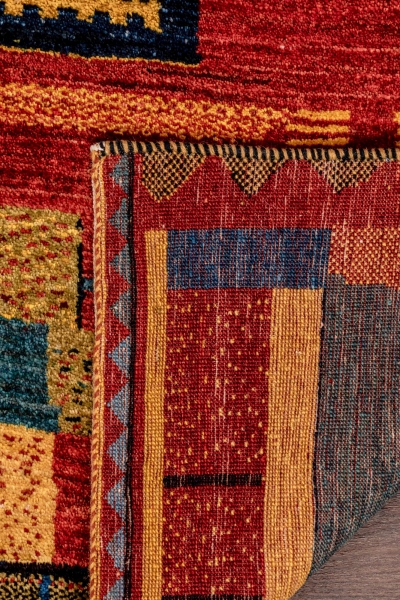 Iran Gabbeh Teppich-Unikat Tribal Art