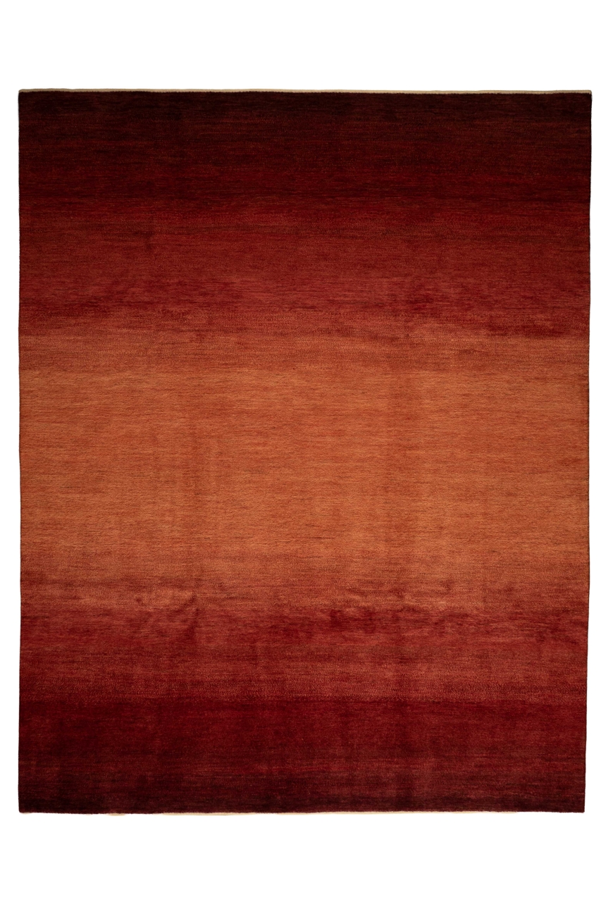 Iran Gabbeh Rug Unique Red Poppy Willow